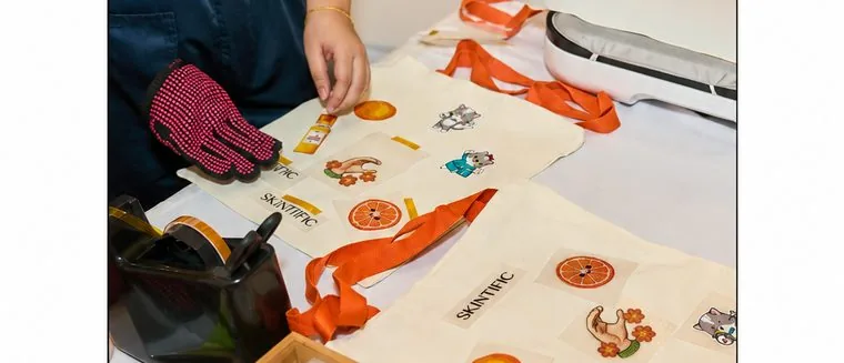 Live Tote Bag Printing and Heat Press for Events in Malaysia
